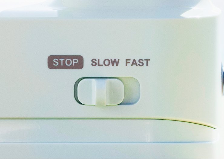 Easy Liteの停止・低速・高速切替スイッチ